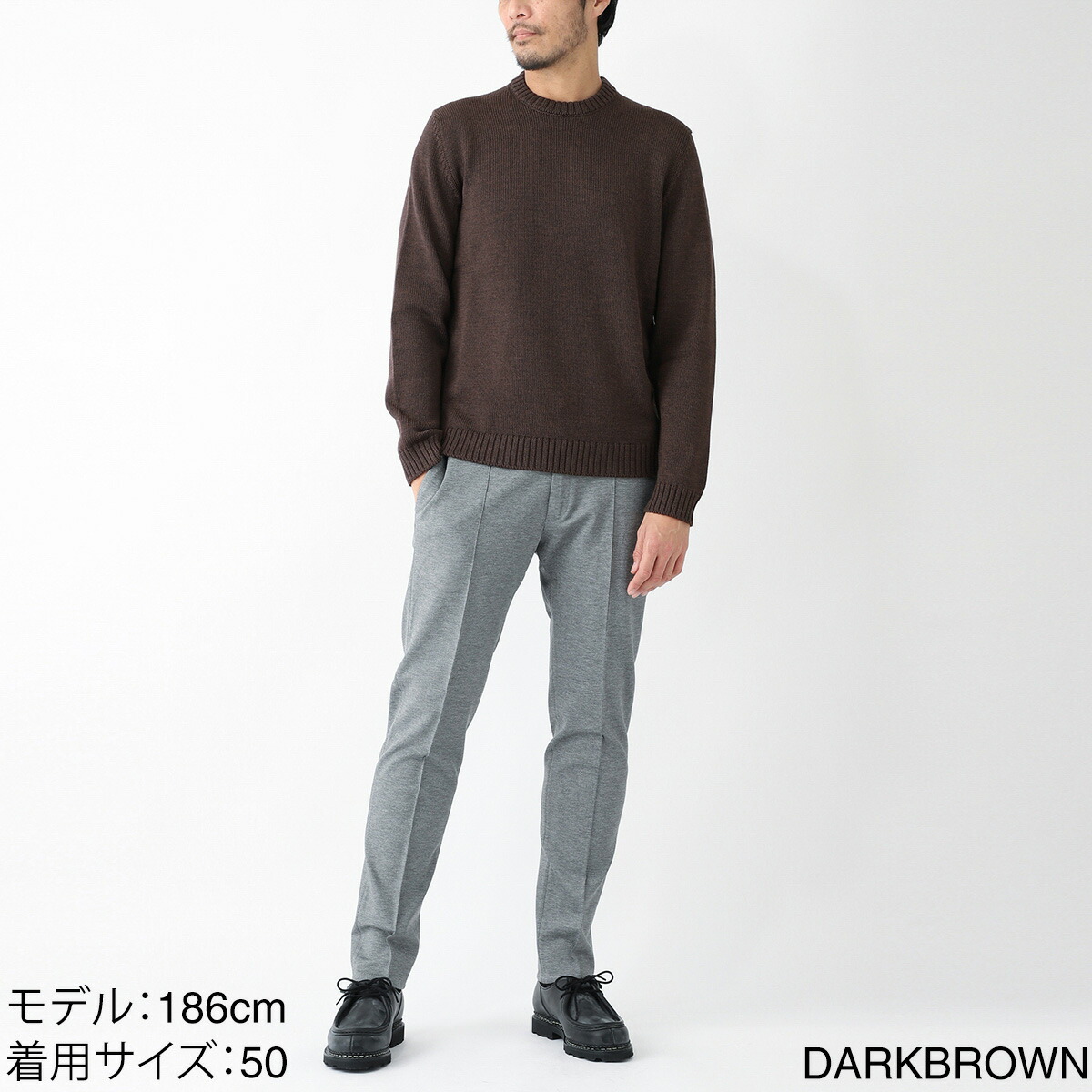 楽天市場】ザノーネ ZANONE クルーネックニット メンズ 大きいサイズ