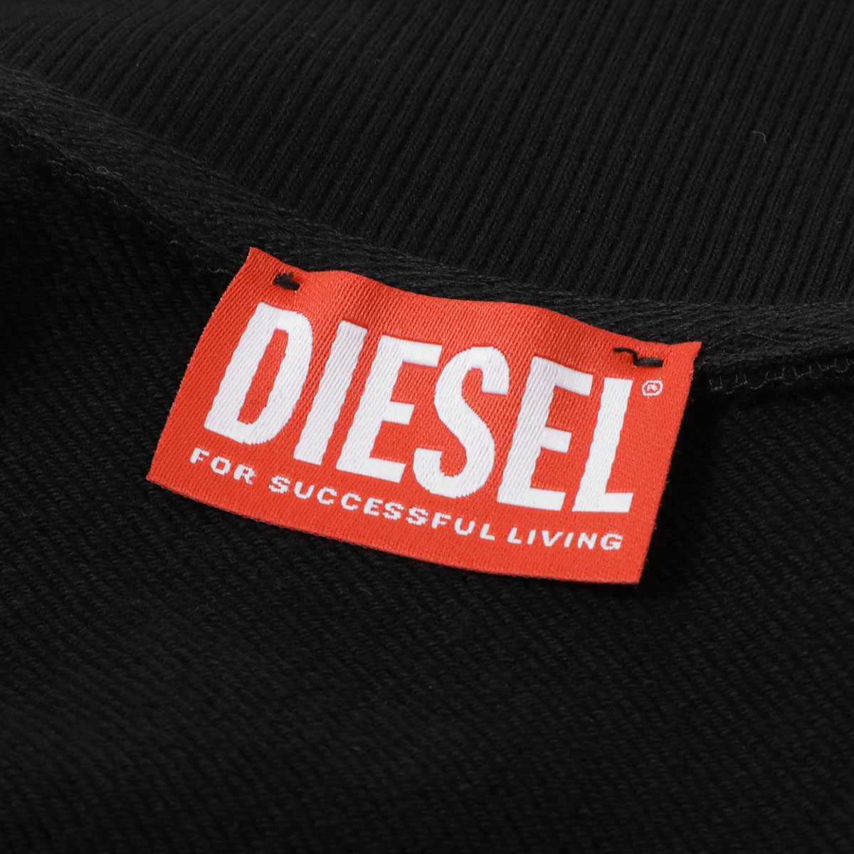 楽天市場】ディーゼル DIESEL ジップアップスウェット ブラック メンズ