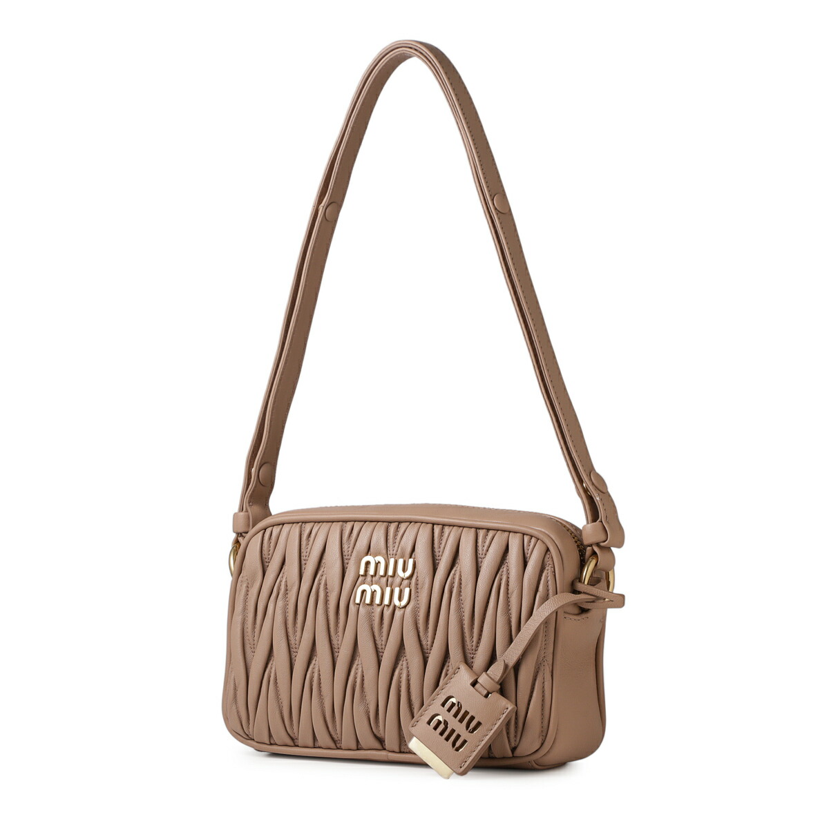楽天市場】ミュウミュウ miu miu ショルダーバッグ ベージュ