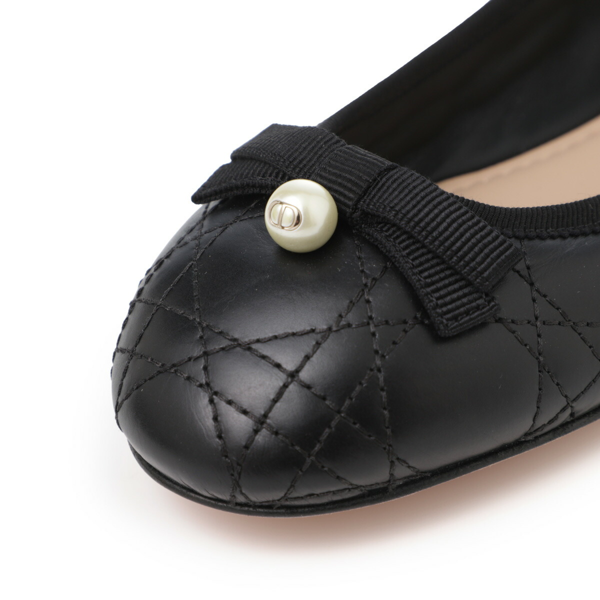 楽天市場】ディオール DIOR バレエシューズ フラットシューズ ブラック