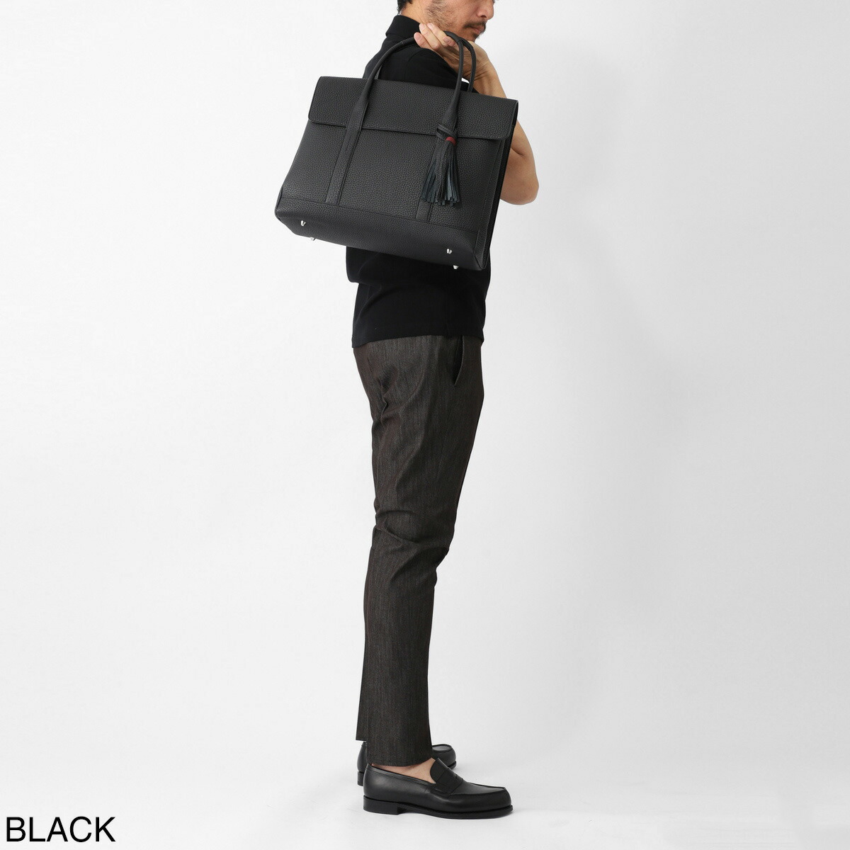 楽天市場】アカーテ ACATE トートバッグ ブラック メンズ act