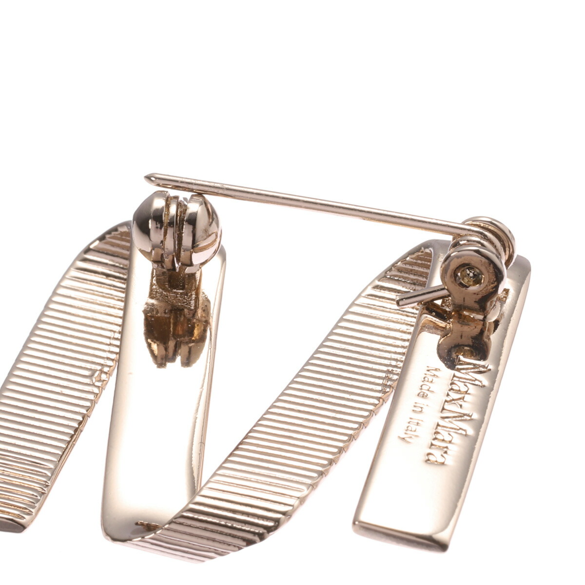 楽天市場】マックスマーラ Max Mara ブローチ ゴールド レディース