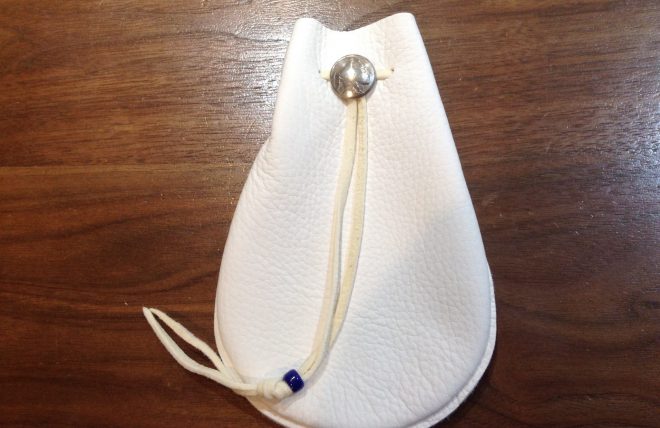 楽天市場】ゴローズ goro's [新品] 巾着ポーチ L 白 goro's GORO'S