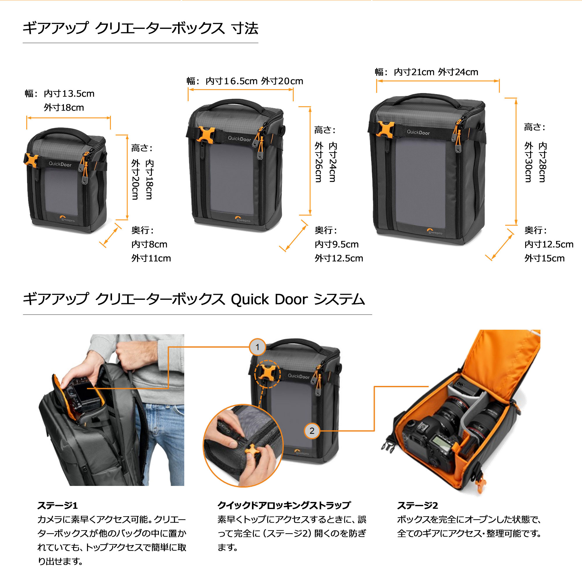 楽天市場】【OUTLET】Lowepro ロープロ カメラバッグ ギアアップ