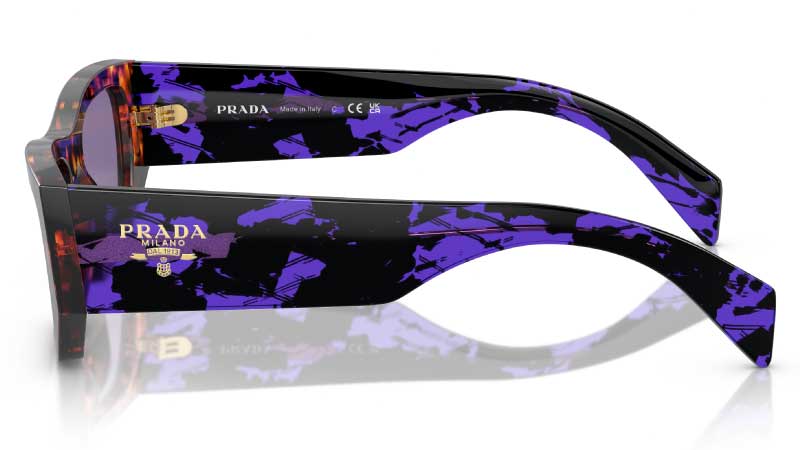 PRADA サングラス 07BA57 グラデーション紫 PRADA サングラス 07BA57