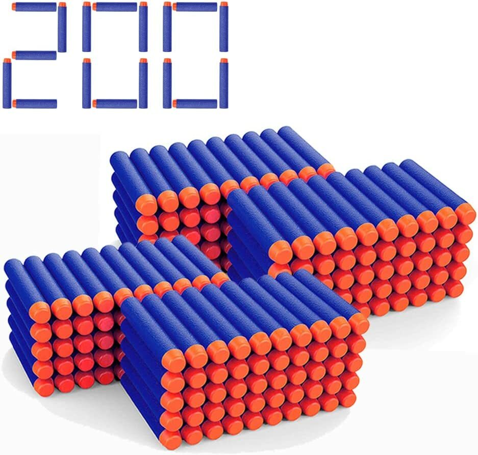 楽天市場】おもちゃナーフ弾 エリートダーツ 200弾 フォームダーツ