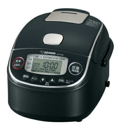 楽天市場】象印：圧力IH炊飯ジャー 極め炊き(3合炊)(ブラック)/NP-RT05