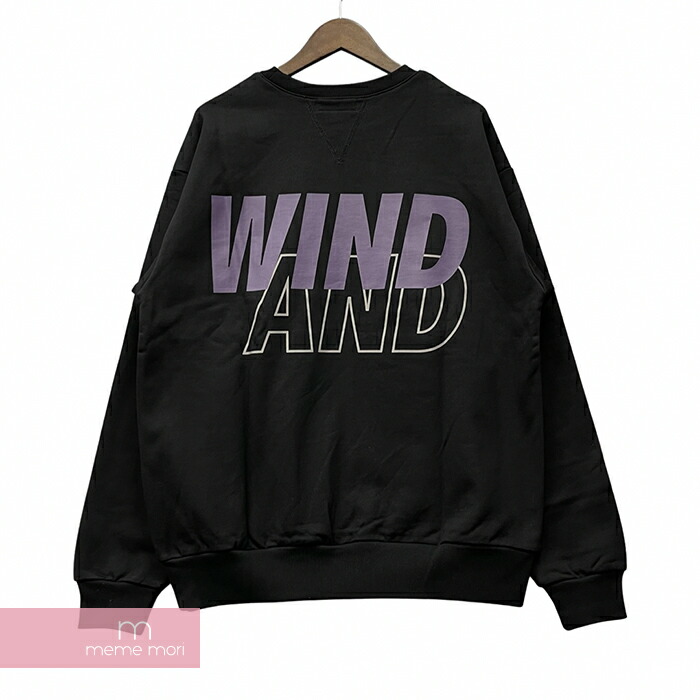 楽天市場】WIND AND SEA 2022AW SEA Crew Neck Black-D.Violet WDS-O