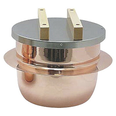 新光金属 新光堂 純銅製 炊飯釜 ごはんはどうだ！ 5合釜 CM-5 (鍋