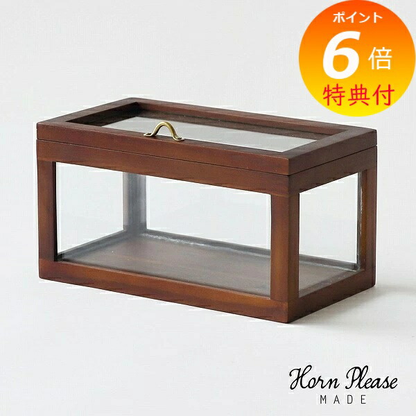 楽天市場】【特典付】 ウッドフレーム ショーケース スモール Horn