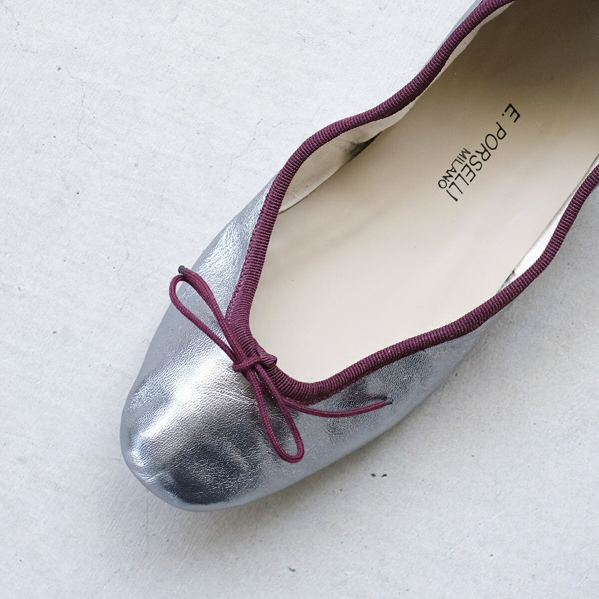 楽天市場】PORSELLI ポルセリ バレエシューズ【4406295】 新作 別注