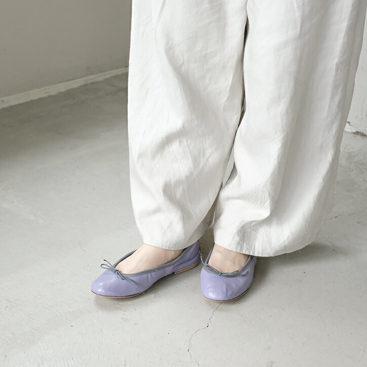 楽天市場】PORSELLI ポルセリ バレエシューズ レディース ラベンダー