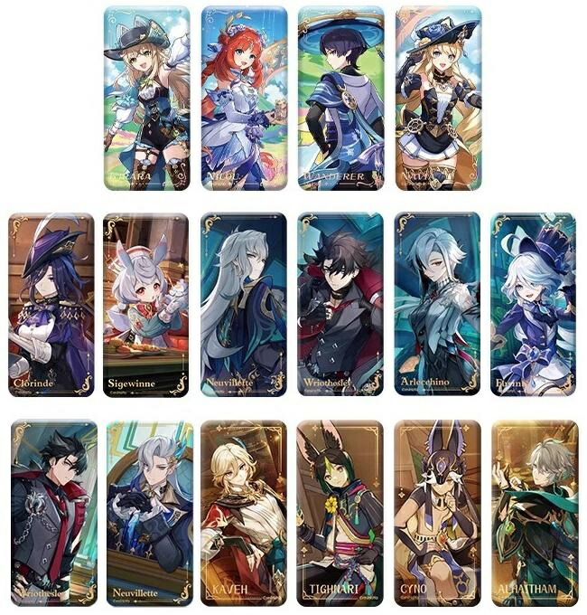 楽天市場】原神 公式グッズ 正規品 キャラクター スクエアバッジ