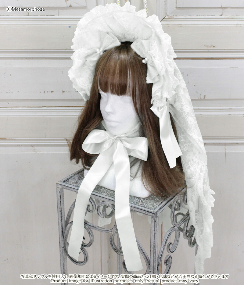 楽天市場】メタモルフォーゼ 追憶の姫君ハーフボンネット【ロリータ