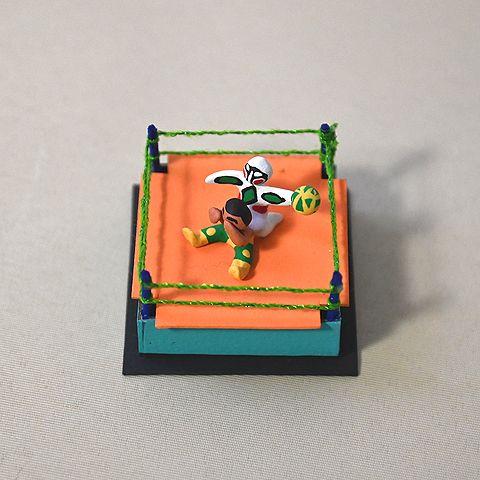 楽天市場】プロレス リング 極小： ルチャリブレ フィギュア プロレス