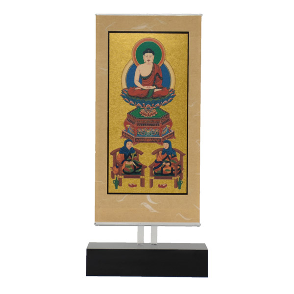 楽天市場】【本尊掛軸】【天台宗】自立スタンド型 新世紀軸 クリア 三