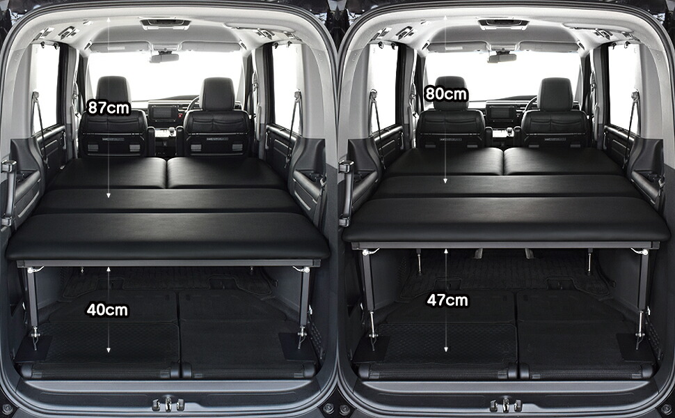 楽天市場】ステップワゴン 両側乗車タイプ ベッドキットRP1~5型 7人