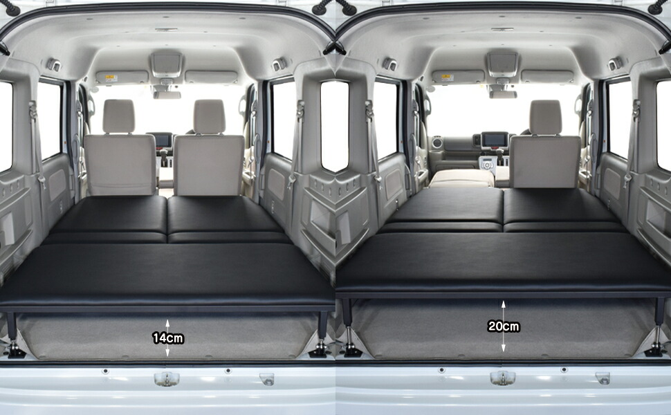 楽天市場】DA17W エブリィワゴン ロータイプ ベッドキットレザー