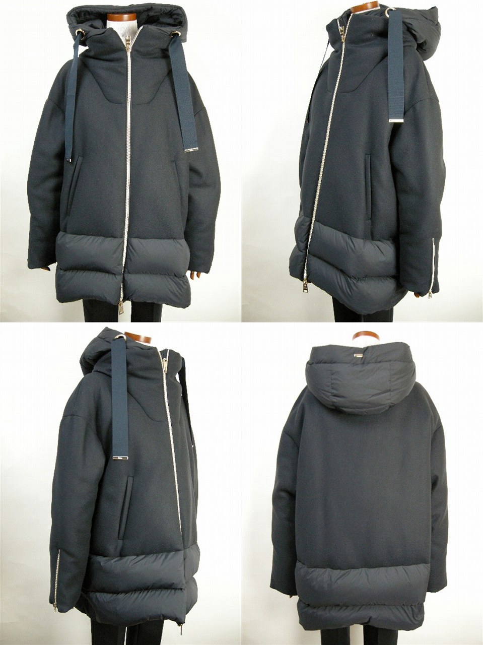 楽天市場】【HERNO/ヘルノ/ウール切替ダウンコート/ウールダウン