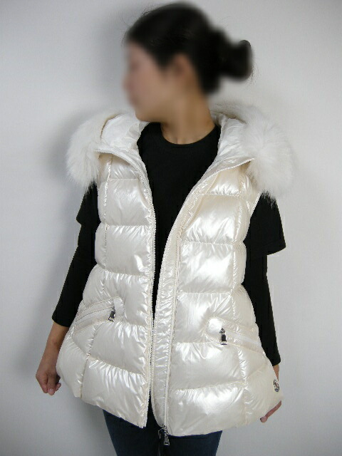 楽天市場】【MONCLER/モンクレール/ANSE GILET/アンセ ジレ/ファー