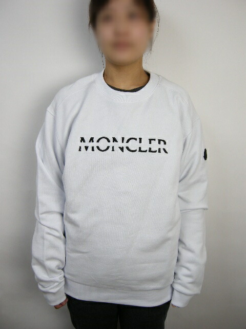 楽天市場】【MONCLER/モンクレール/SWEAT SHIRT/刺繍ロゴ スウェット