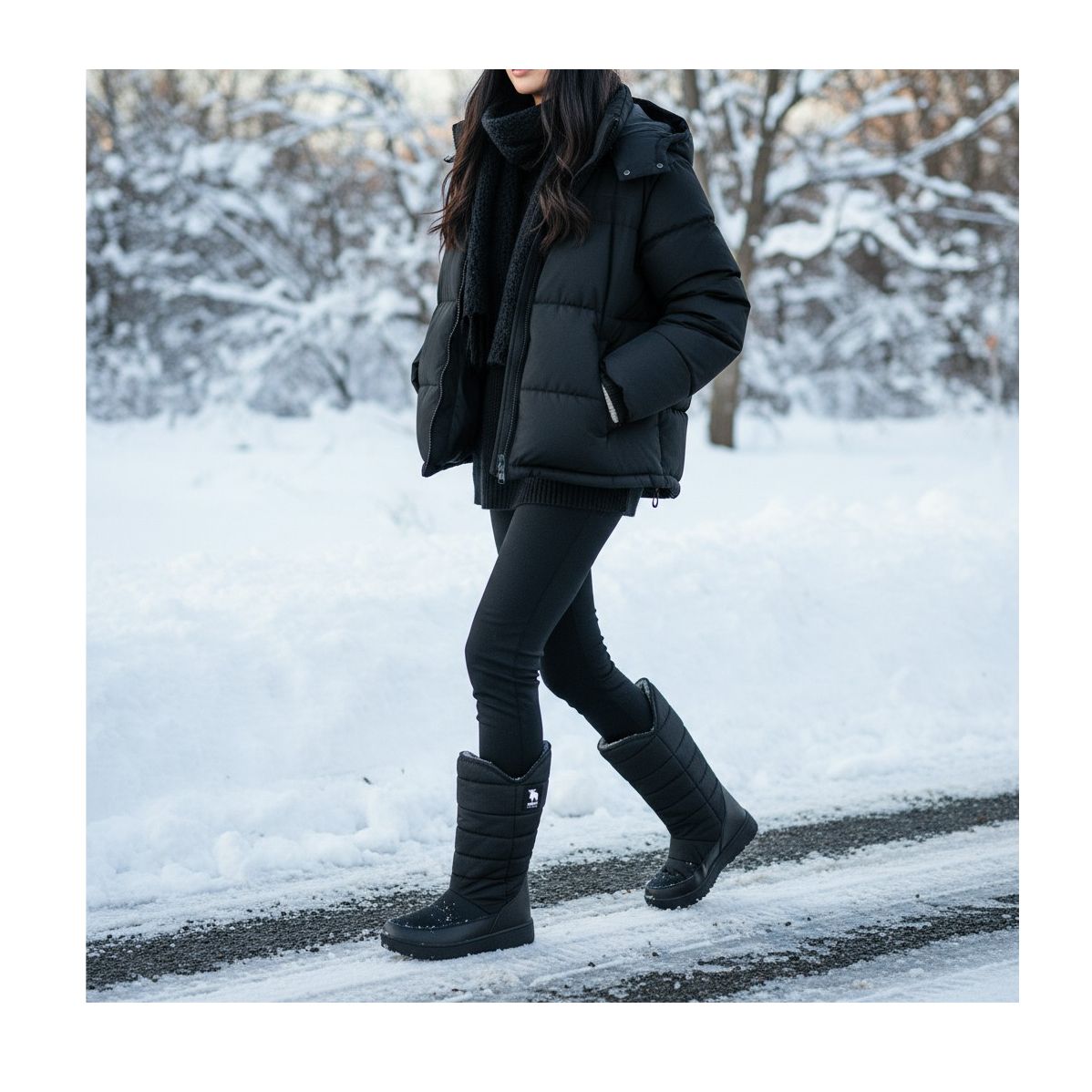 楽天市場】moz モズ MZ 7501 レディース ロング ブーツ ボア 防寒 防水