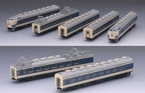 楽天市場】国鉄583系特急電車（クハネ583） 5両基本セットB【TOMIX