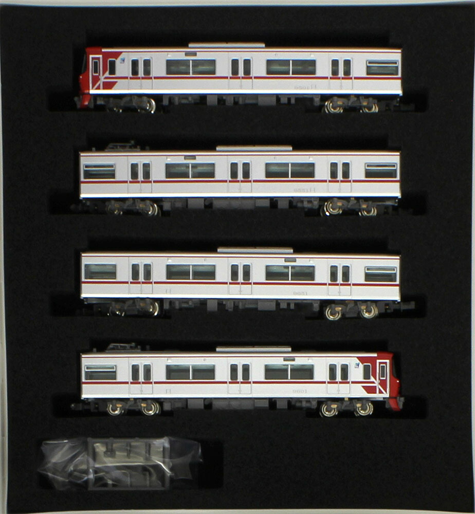 楽天市場】名鉄9500系 基本4両編成セット（動力付き）【グリーン