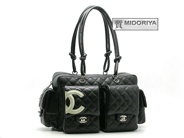 楽天市場】【緑屋質屋】シャネル カンボンライン マルチポケット