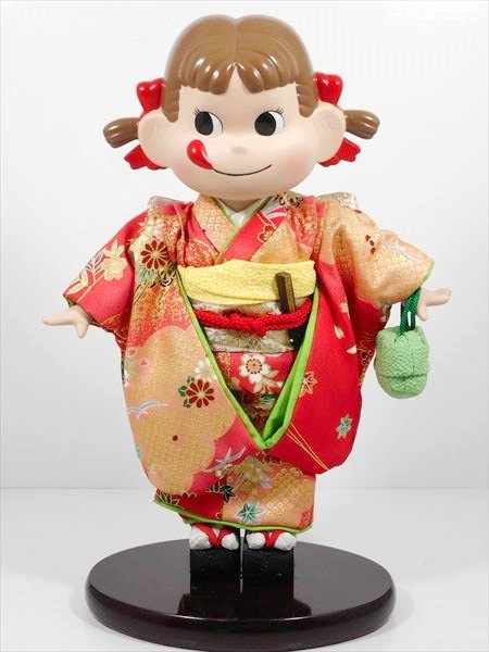 楽天市場】〇【 不二家 ペコちゃん 】『陶器製 ビスクドール』人形