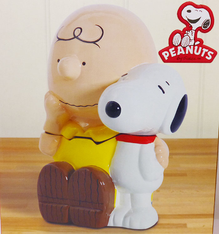 楽天市場】△【ピーナッツ PEANUTS】 セラミック クッキージャー