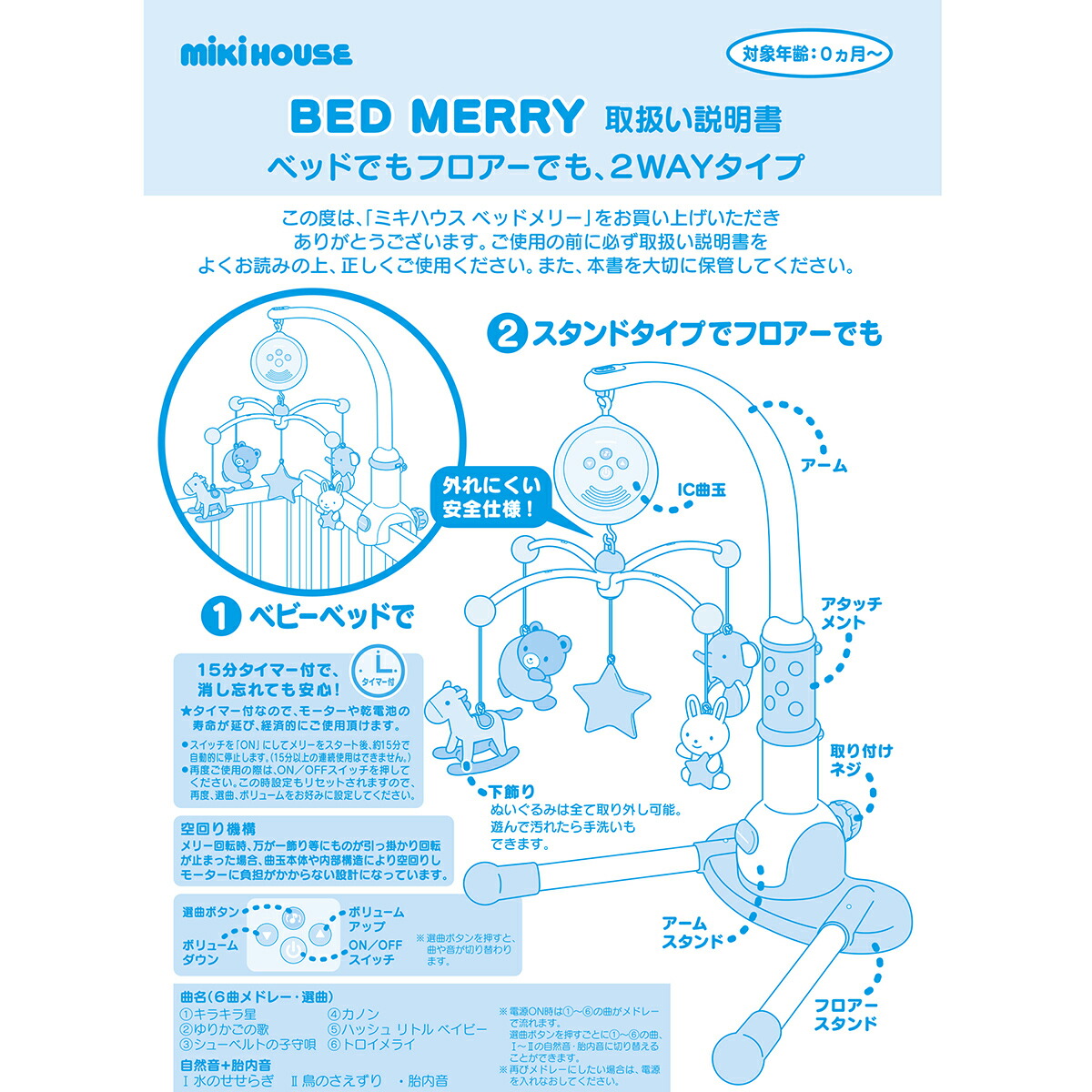 楽天市場】【ミキハウス公式ショップ】ミキハウス mikihouse ベッド