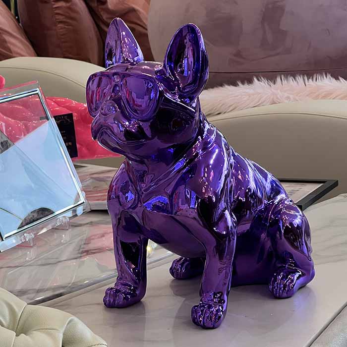 楽天市場】送料無料 アウトレット フレンチブルドッグ パープルグロス