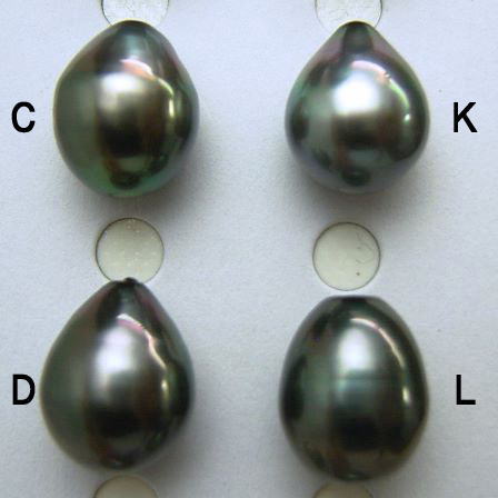 楽天市場】K18/K14WGタヒチ黒蝶真珠ペンダントトップ【ピーコック