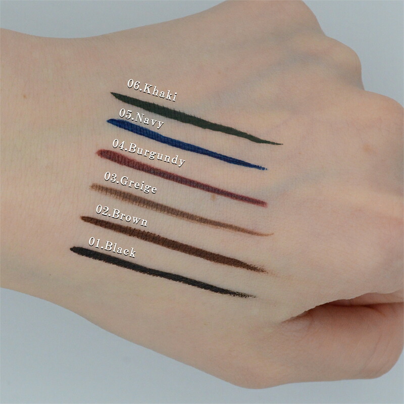 楽天市場】LOOKME ルックミー カラーリキッド アイライナー 筆タイプ