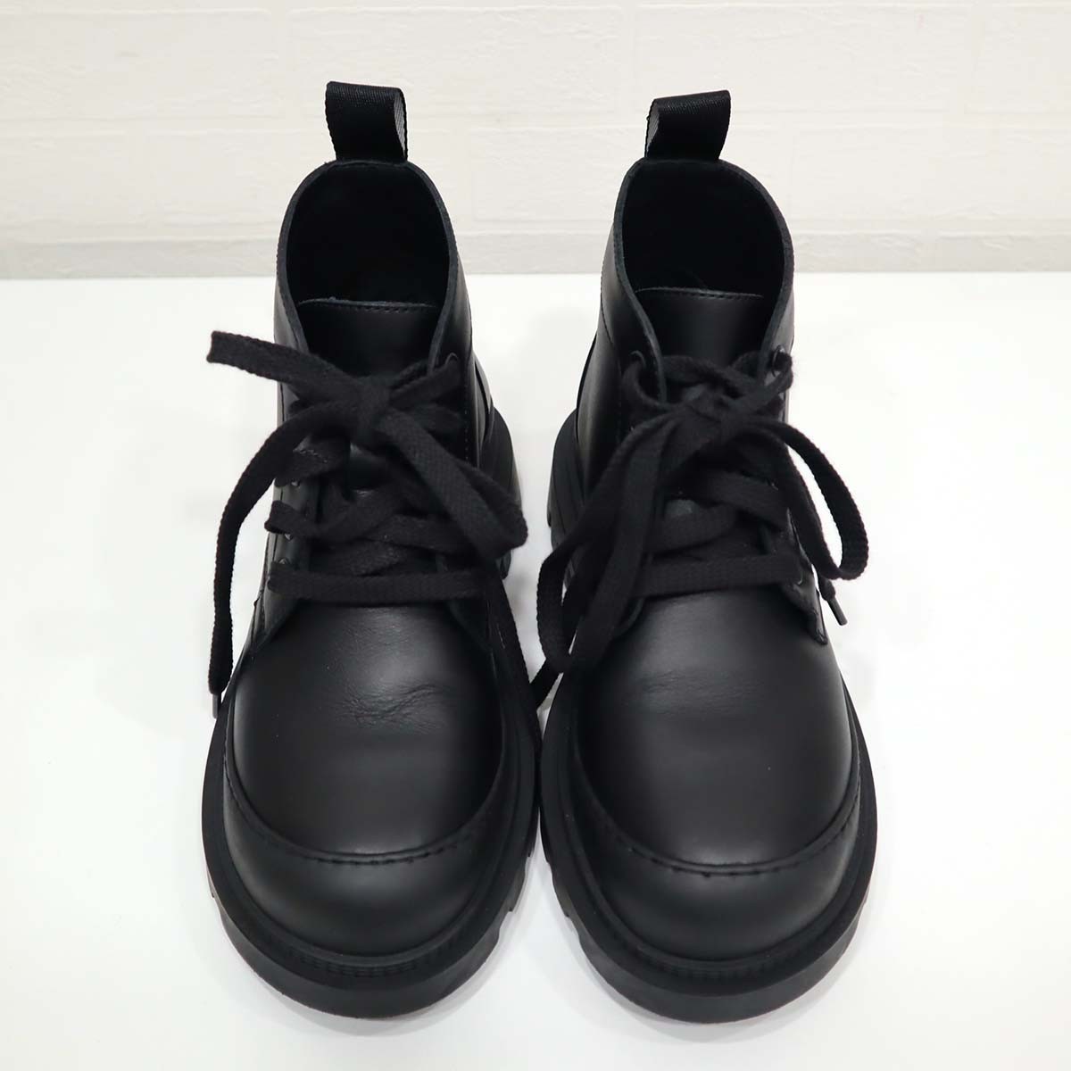 楽天市場】質屋 ロエベ LOEWE ミッド コンバット ブーツ 37 サイズ