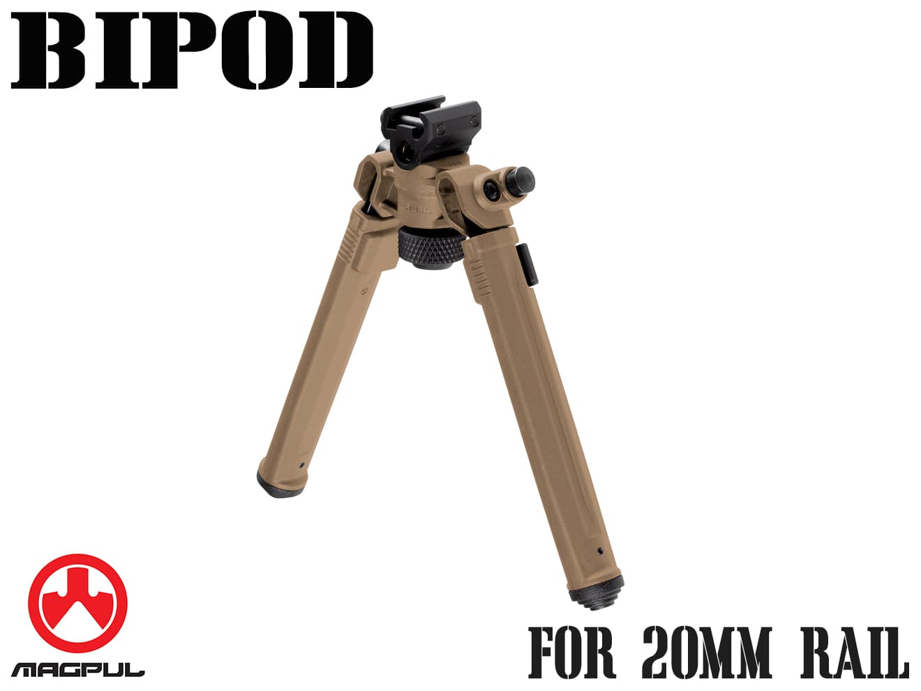 楽天市場】【正規品】Magpul バイポッド for 20mmレール◇FDE マグプル
