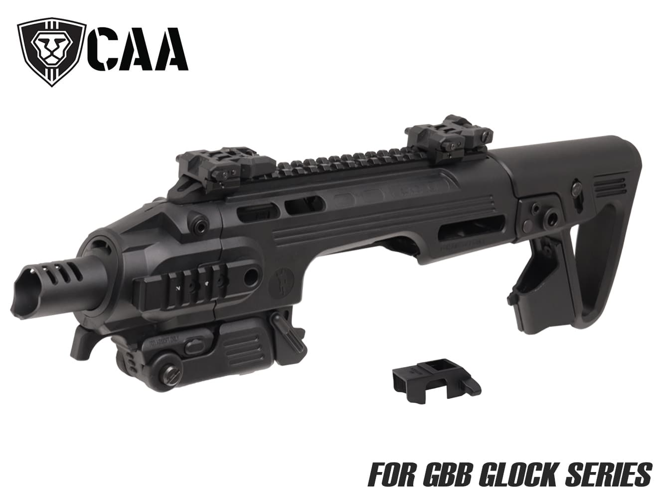 楽天市場】CAA Airsoft RONI G1 ピストル カービン コンバージョン