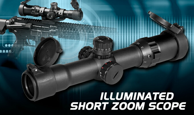 楽天市場】東京マルイ イルミネーテッド・ショートズームスコープ（1.5