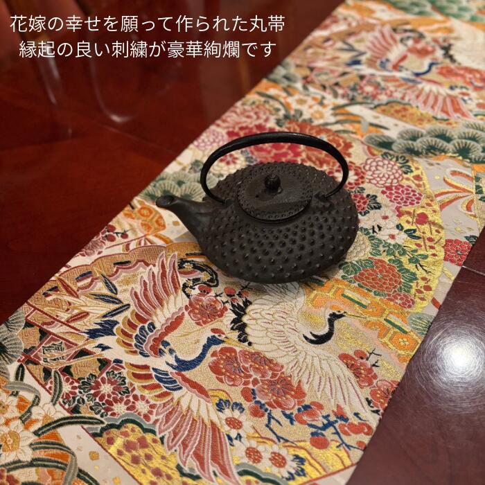 楽天市場】タッセル 付き テーブルランナー 和風 正月 約 120cm 150cm