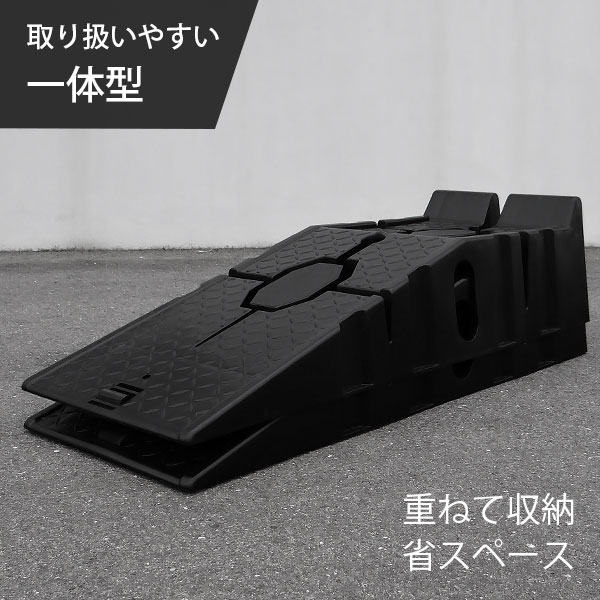 楽天市場】ミナト ワイド型 カースロープ 2個セット PCR-2.5A-2P (耐