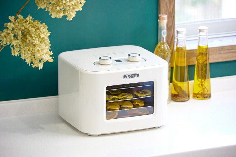 楽天市場】[レビュー特典]アルコレ フードドライヤー ADM-T400/W 送料