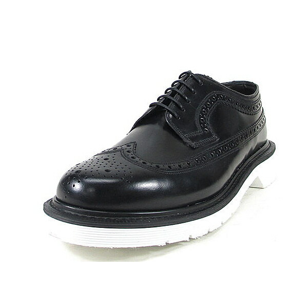 楽天市場】○○ ローク ウイングチップ シューズ LOAKE 624 ブラック