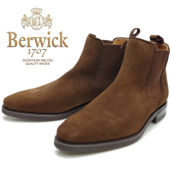 楽天市場】○○ バーウィック スエード サイドゴアブーツ Berwick 靴