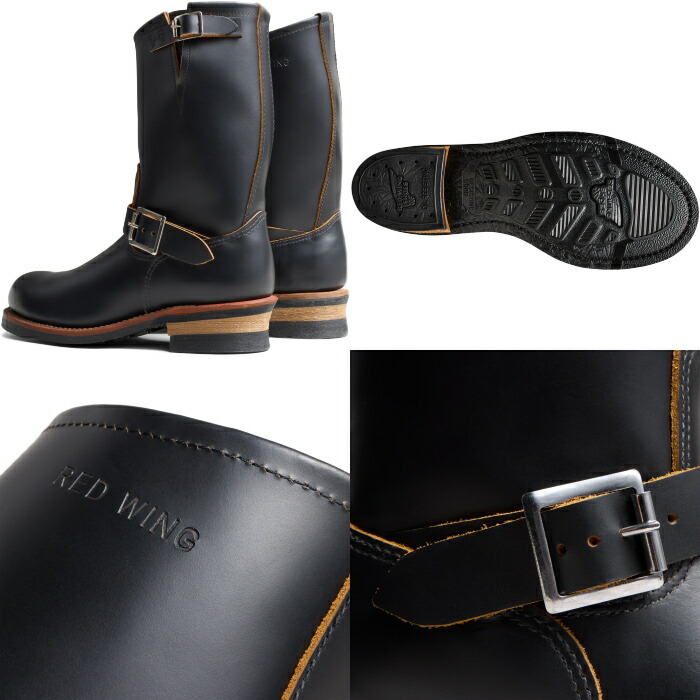 楽天市場】レッドウィング エンジニアブーツ RED WING 2966 Black