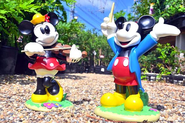 楽天市場】※台座に小さな傷穴あり(ミニーマウス)ミッキーマウス ミニー