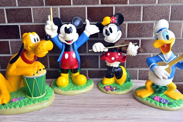 楽天市場】※台座に小さな傷穴あり(ミニーマウス)ミッキーマウス ミニー