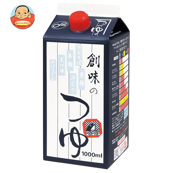 楽天市場】創味食品 創味のつゆ 1000ml紙パック×6本入｜ 送料無料 調味
