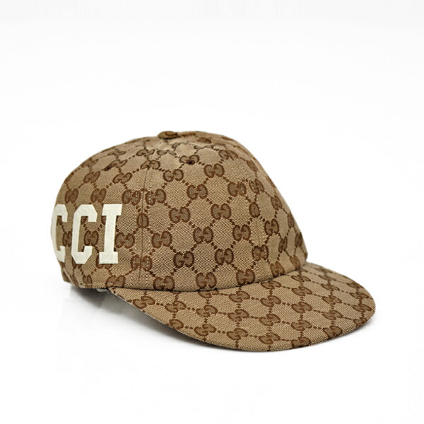 GUCCI GGパターン キャップ ベージュ