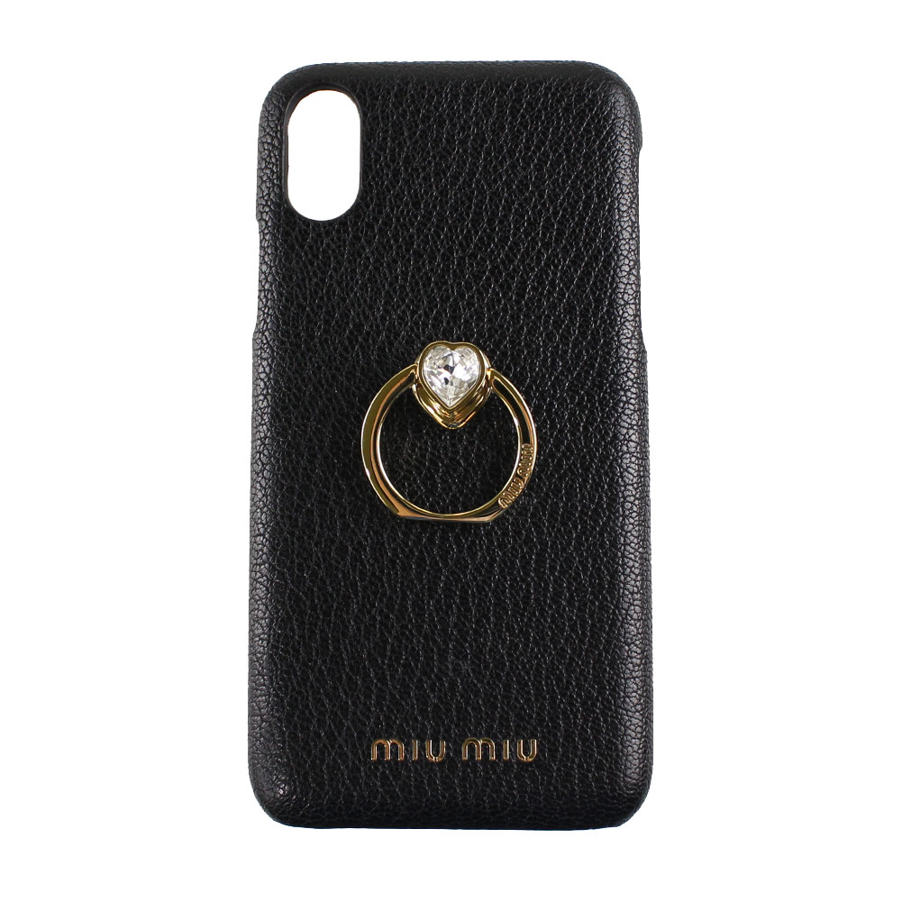 楽天市場】ミュウミュウ iPhoneケース バンカーリング iPhoneX